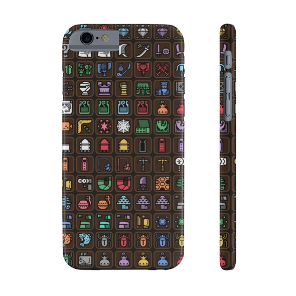 Monster Hunter Item Pattern Phone Case