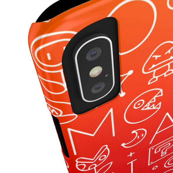 MarioPattern Line Doodle Phone Case