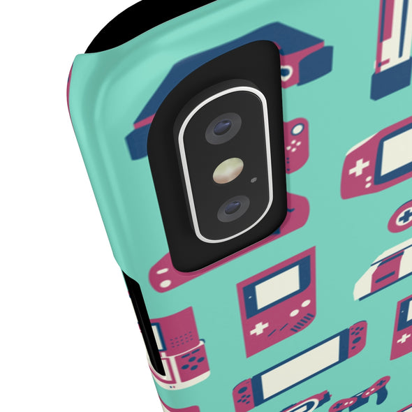 Nintendo phone case Nintendo consoles pattern