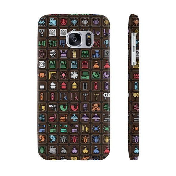 Monster Hunter Item Pattern Phone Case