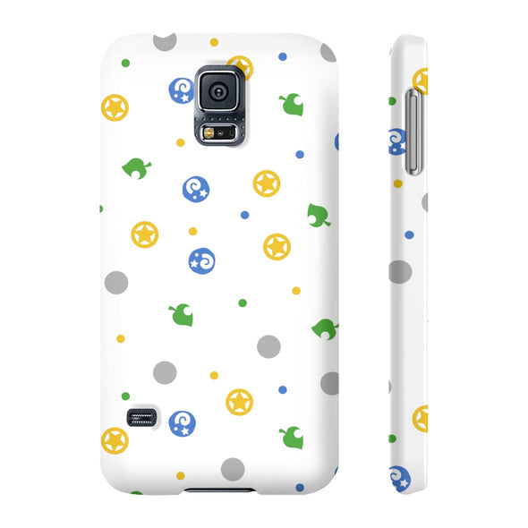 AC Pocket Camp Items Pattern Phone Case