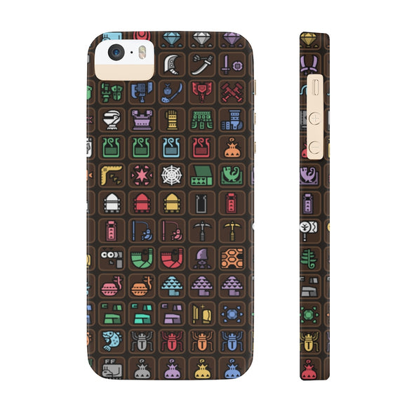 Monster Hunter Item Pattern Phone Case