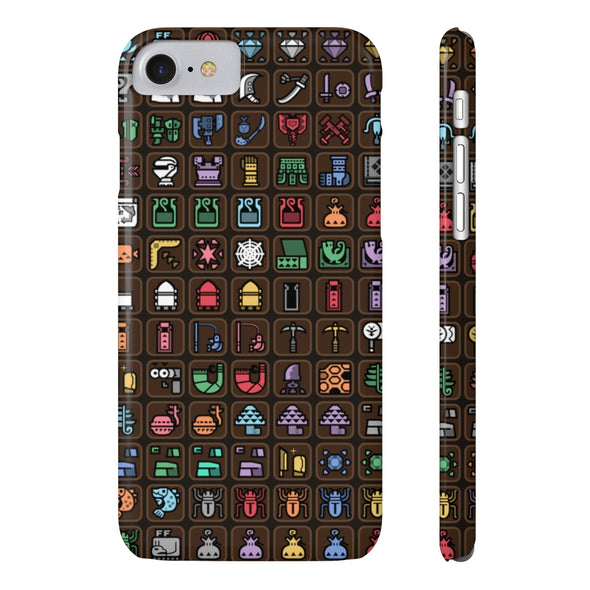 Monster Hunter Item Pattern Phone Case