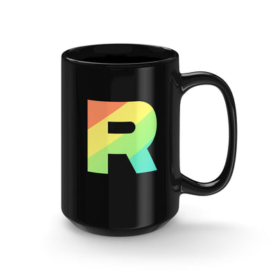 PKMN Team Rainbow Rocket Tall Black Mug