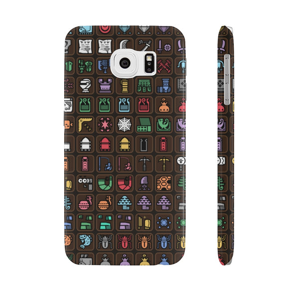 Monster Hunter Item Pattern Phone Case