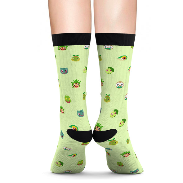 Grass Pokemon Socks