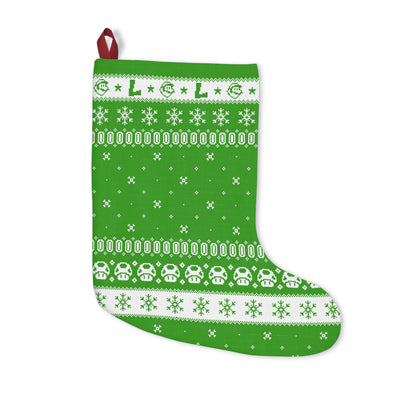 Luigi Christmas Stocking