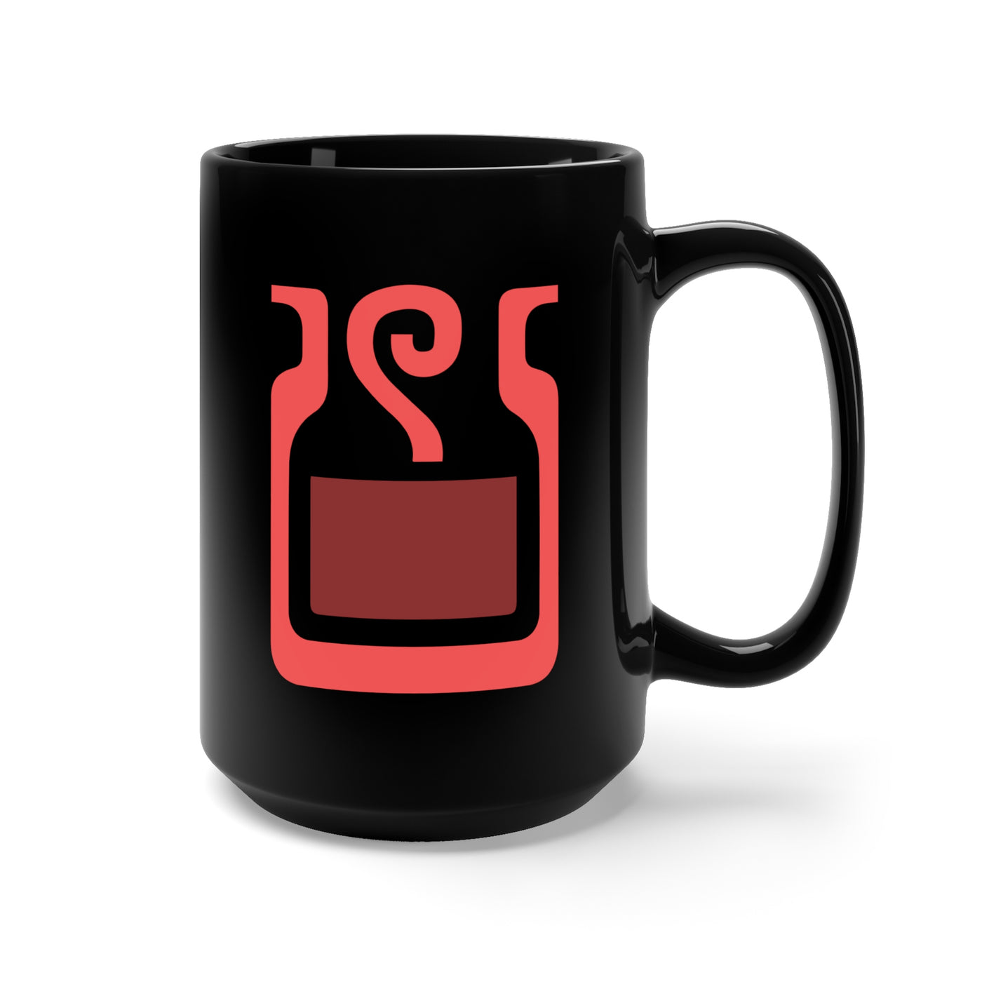 Monster Hunting Hot Drink Potion Tall Black Mug – Trinket Geek