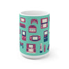 Nintendo consoles pattern mug