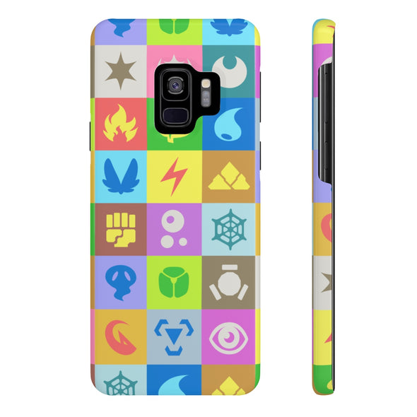 PKMN Pop Art Type Symbol Pattern Phone Case