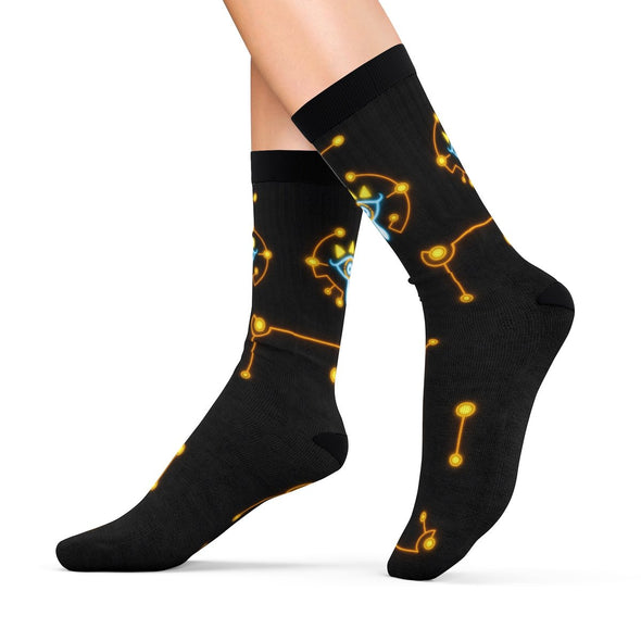 Zelda Socks Sheikah Slate