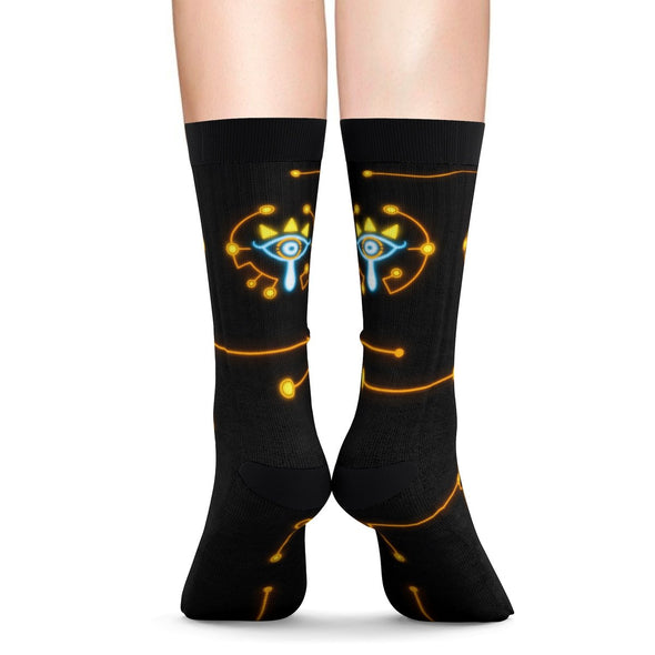 Zelda Socks Sheikah Slate