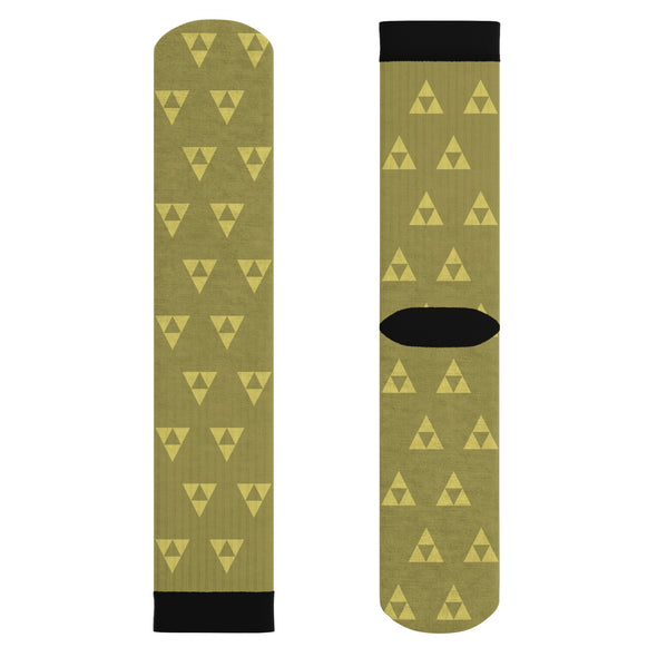 Zelda Socks Triforce