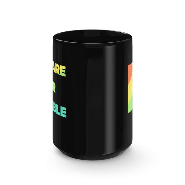 PKMN Team Rainbow Rocket Tall Black Mug