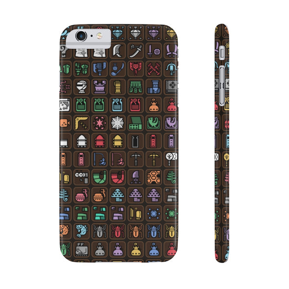 Monster Hunter Item Pattern Phone Case