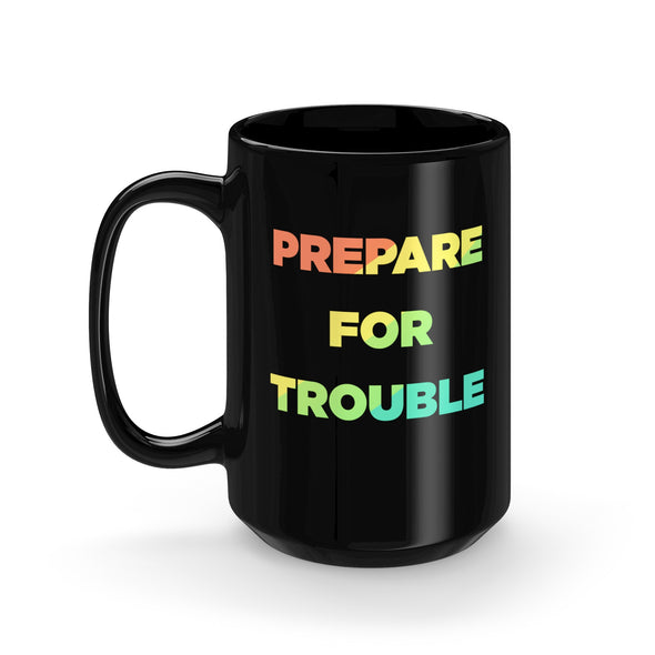 PKMN Team Rainbow Rocket Tall Black Mug