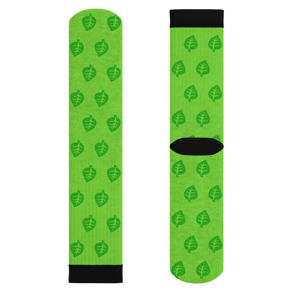 PKMN Cushion Socks Grass Type Pattern