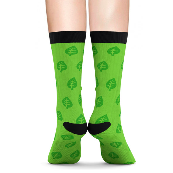 PKMN Cushion Socks Grass Type Pattern